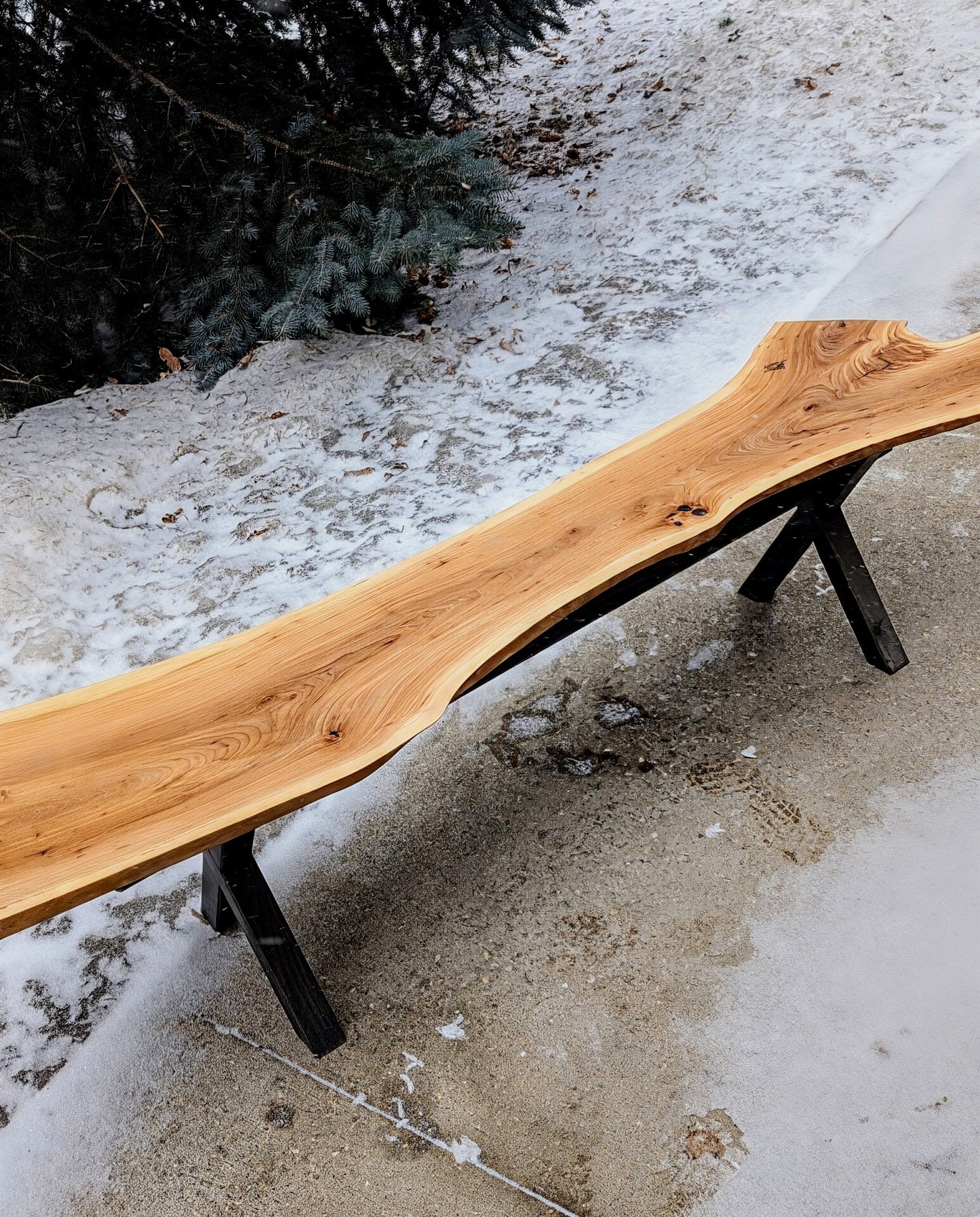 The Timbered Solstice Bench
